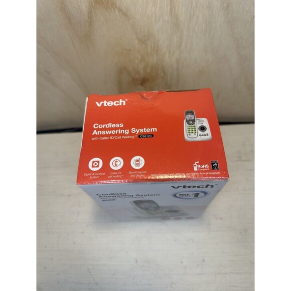VTech CS6124 Single Line DECT 6.0 Cordless Phone - Picture 2 of 6
